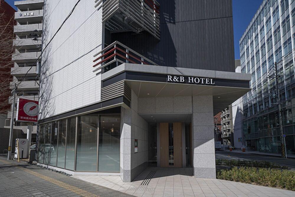 R&B Hotel Sendai Higashiguchi Exterior foto